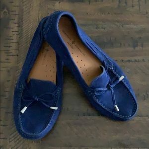 Mercantile Fiorentini Cobalt Suede Shoes